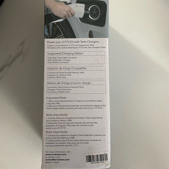 NIB Tesla Charger 🔌 adapter - Picture 2 of 7